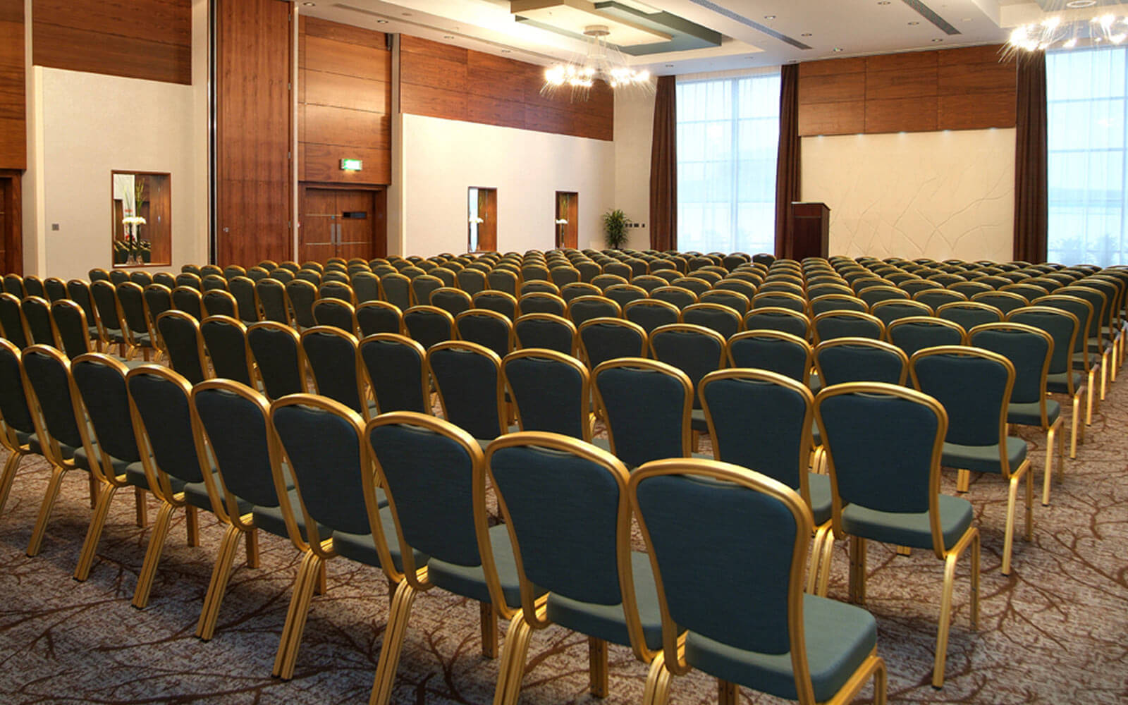 Conference setup in Dundalk hotel
